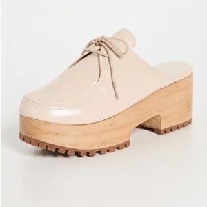 LAST CALL Rachel Comey Pomme Clog Creme size 9